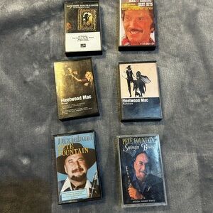 Vintage Music Cassette Tape Collection